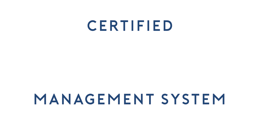 Certified Lucideon Management System; I.S.O. 9001