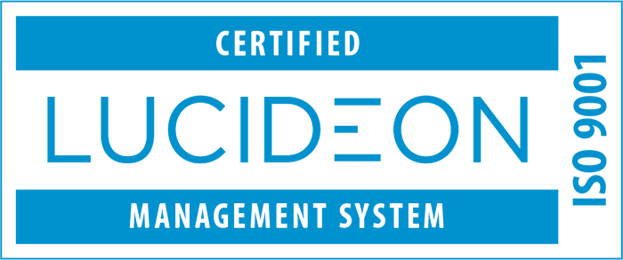 Lucideon ISO 9001 Logo