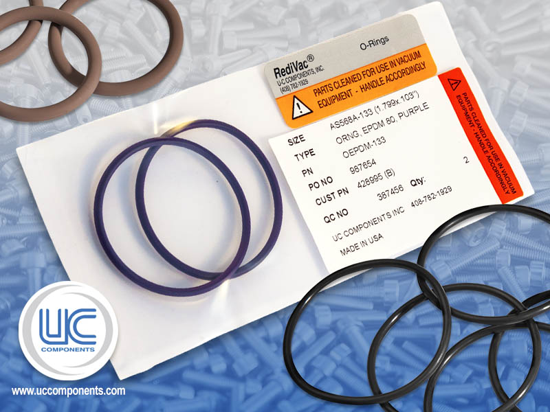 RediVac® precision cleaned and vacuum baked o-rings