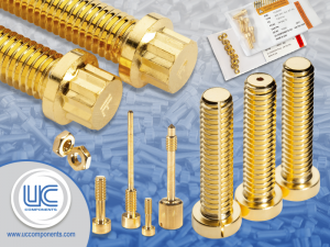 gold plated fasteners